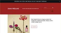 Desktop Screenshot of dianavreeland.com